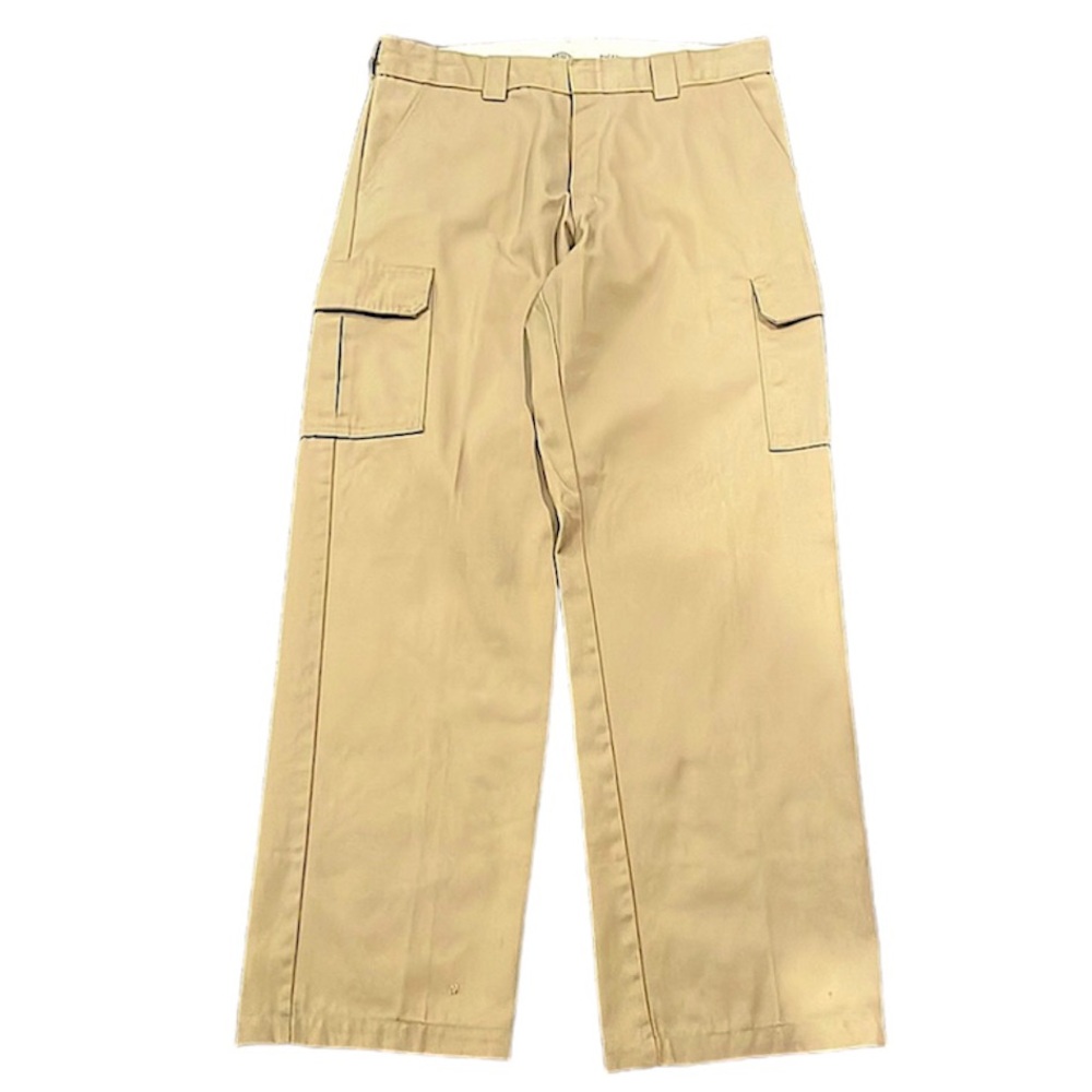 Dickies Relaxed Fit Cargo Pants Tan Size 36x34